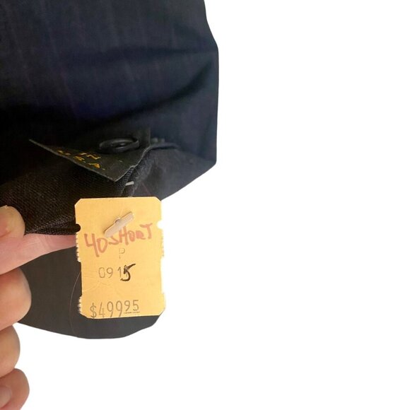 Hamilton 2-Piece Suit 40S Blazer and 33R Pants Polyester Worsted Wool NEW NWT - Picture 8 of 14